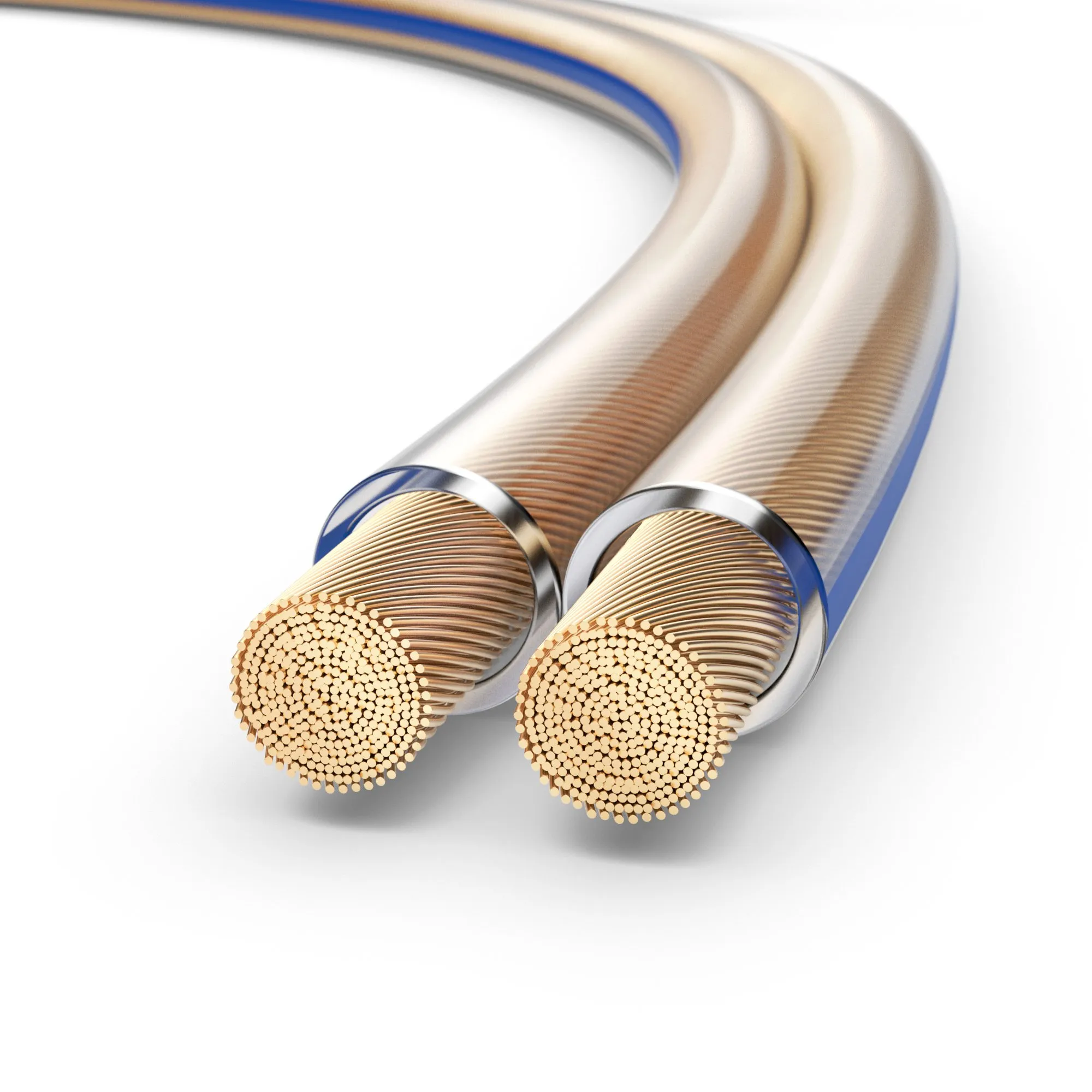PureLink SP020-030 Cavo per Diffusori 2 x 4 mm², Rame OFC, 30m, Trasparente - immagine 1