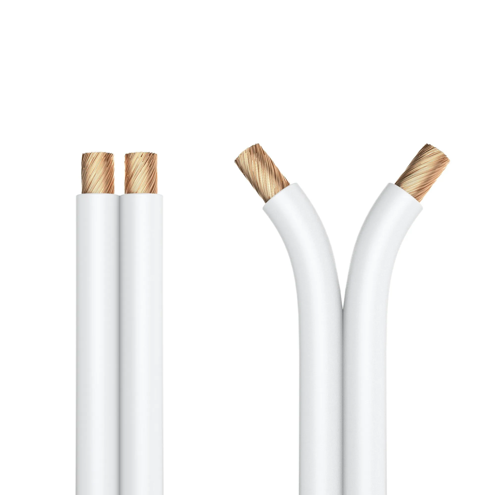 PureLink SP001-030 Cavo per diffusori 2x1,5 mm² OFC, 30 m, bianco - immagine 5