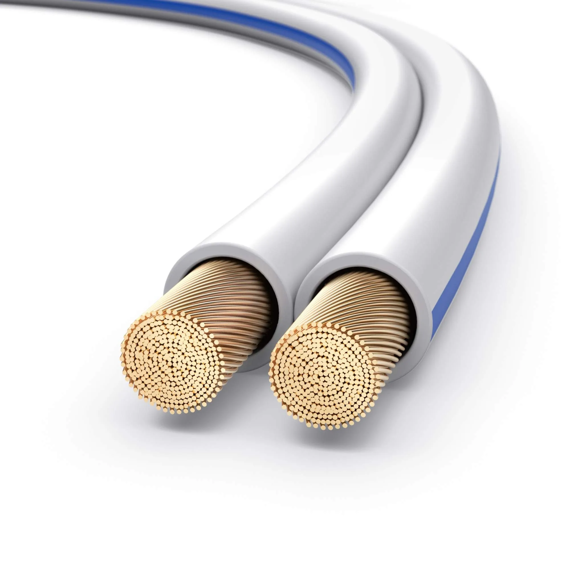 PureLink Cavo per diffusori HiFi 2x4,0 mm², 25 m, Bianco - immagine 1