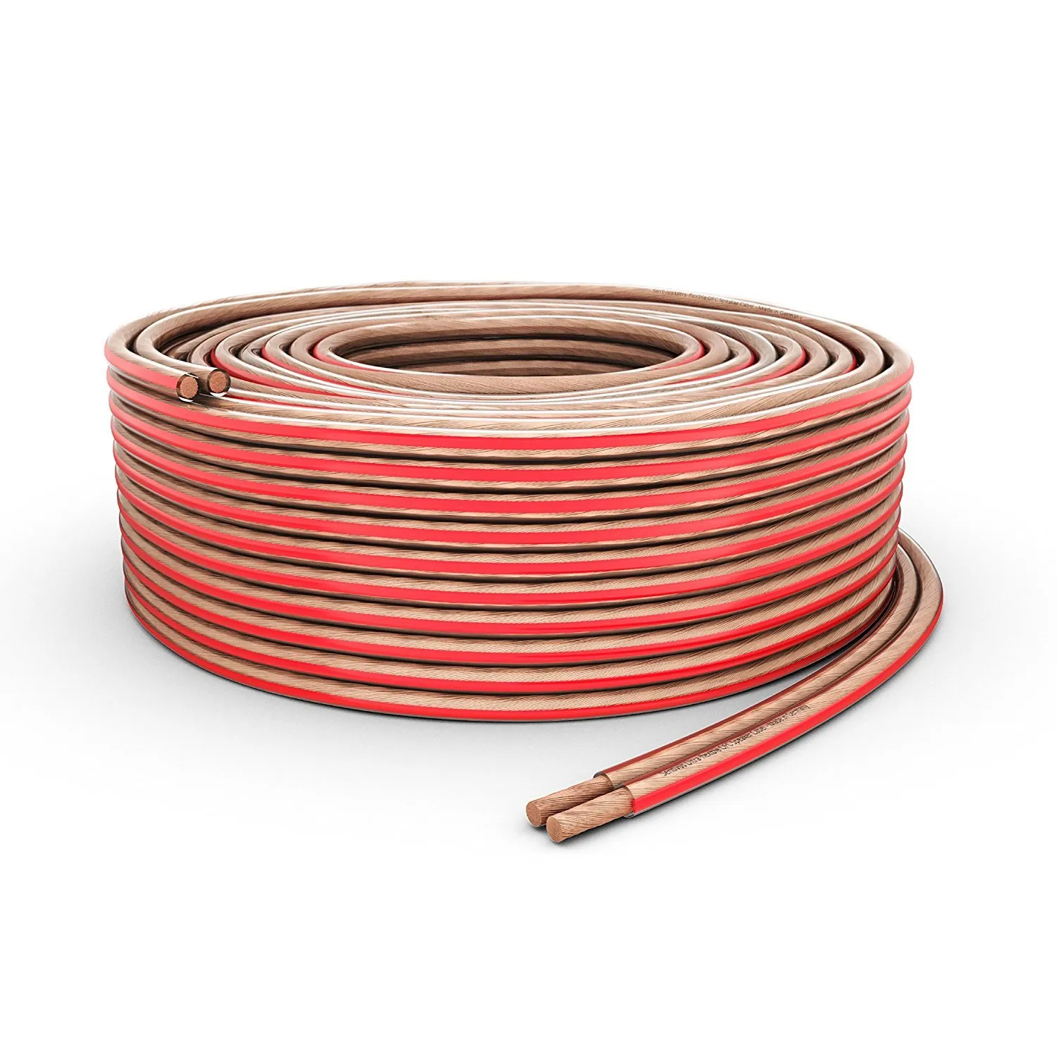 PureLink SP050-010 Cavo per diffusori 2x1,5 mm² OFC, 10 m, trasparente - immagine 7