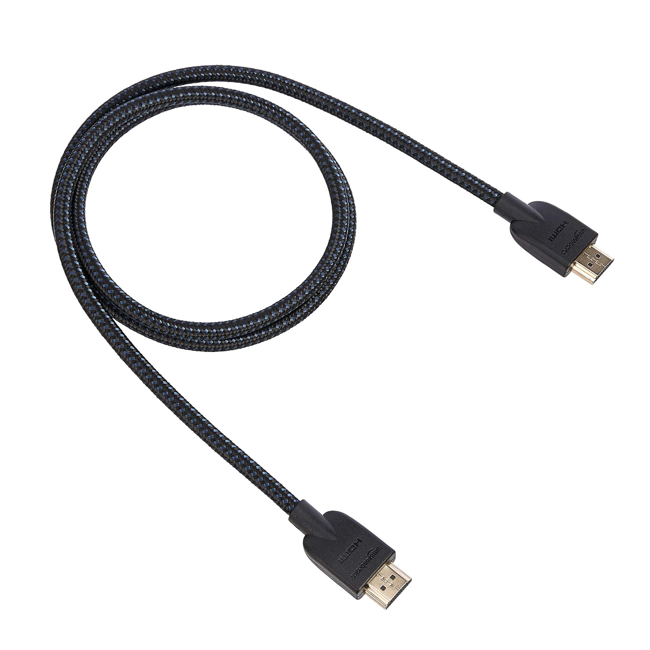 Amazon Basics Cavo HDMI intrecciato, 0.9 m, Nero - immagine 6
