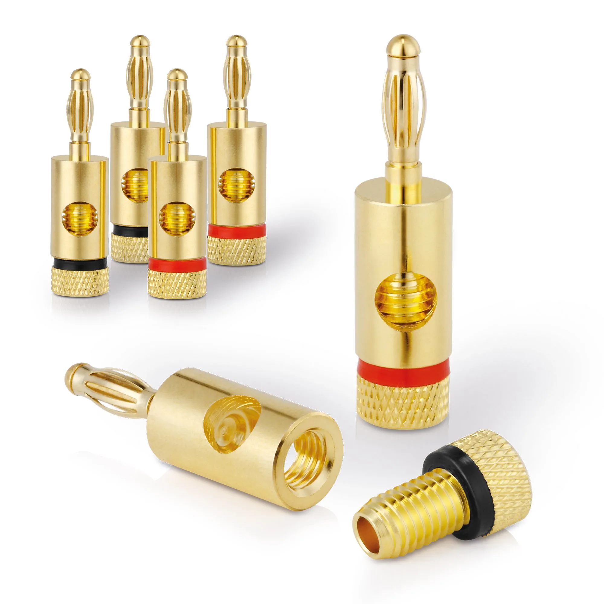 PureLink SP060-015 Cavo per diffusori 2x2,5 mm² OFC, 15m, trasparente, set con 4 spine a banana - immagine 8