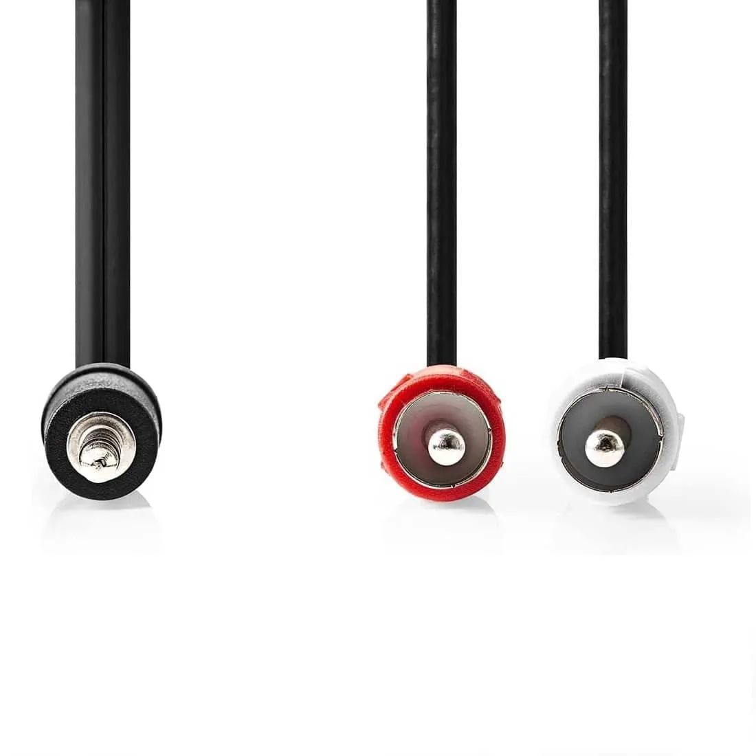 Cablepelado Cavo Audio Stereo Jack 3.5 Maschio a 2 RCA Maschio, 15m, Nero - immagine 2