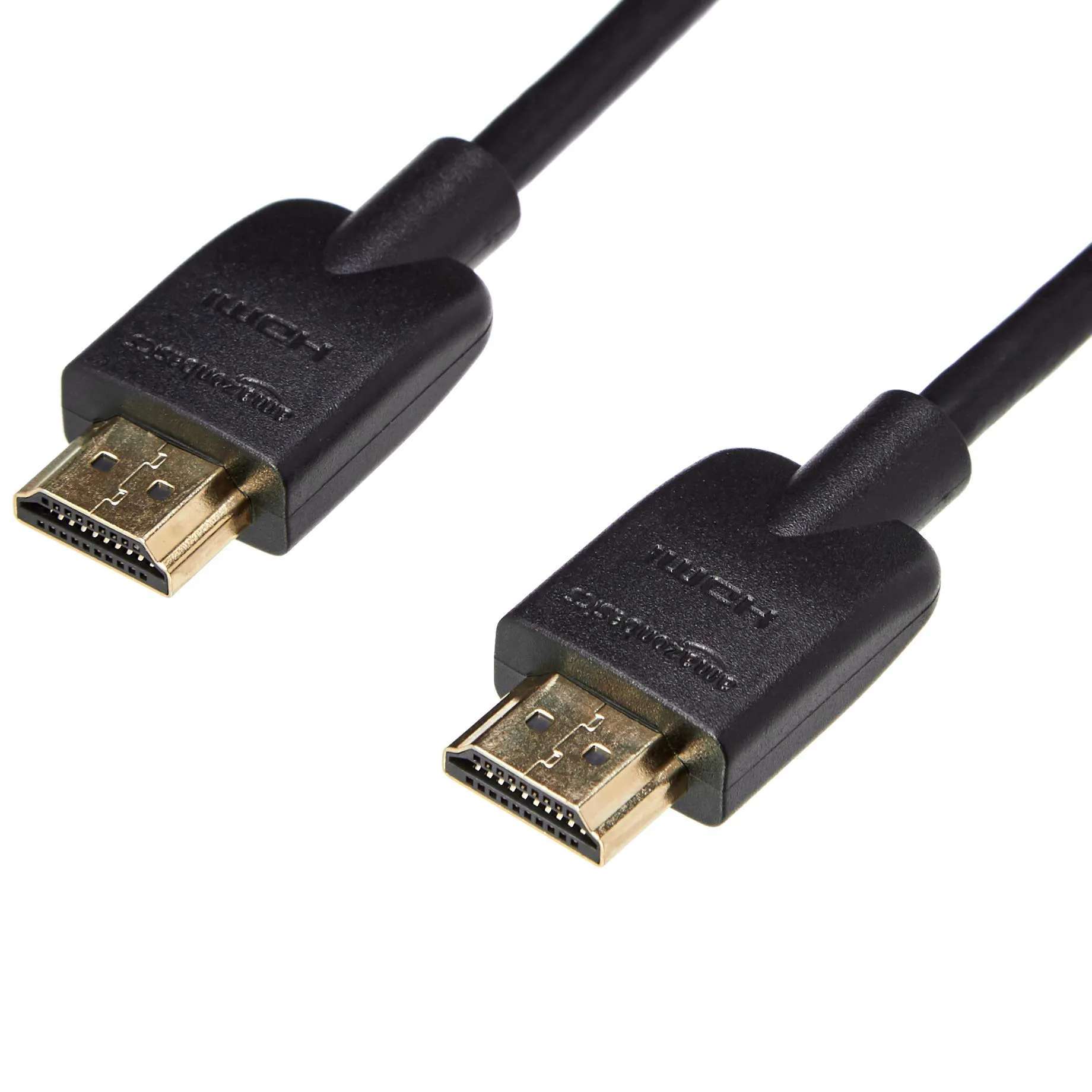 Amazon Basics Cavo HDMI Flessibile, 0.3 m, Nero - immagine 1