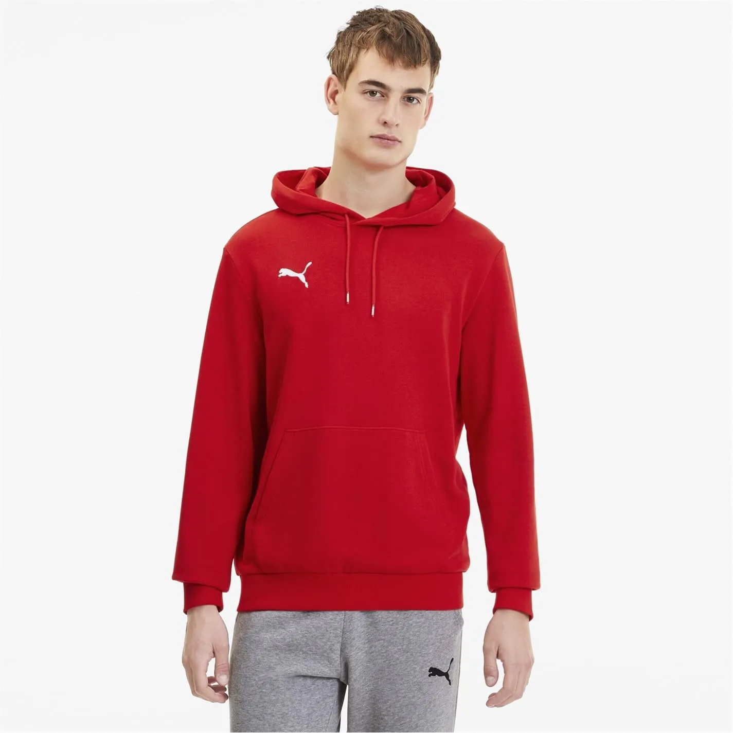 Puma Teamgoal 23 Causals Felpa, Rosso, S Uomo - immagine 2