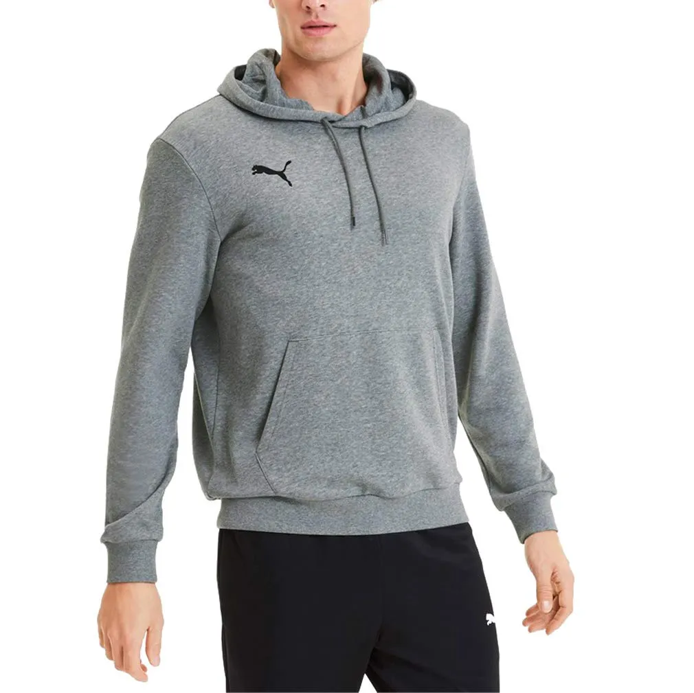 Puma Teamgoal 23 Hooded Sweatshirt, Medium Gray Heather, S Men's - immagine 2