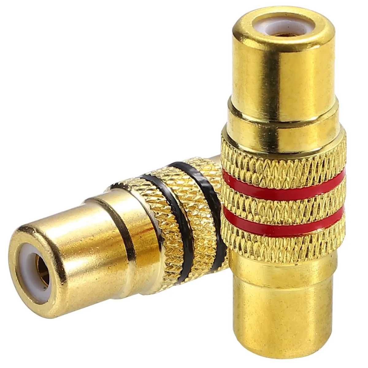 Greluma Adattatore Accoppiatore RCA Femmina-Femmina, 8 Pezzi - immagine 2