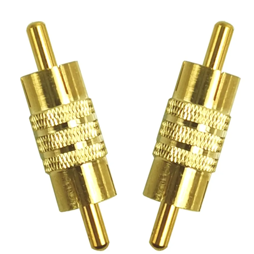 Greluma Adattatore Connettore RCA Maschio a Maschio, 4 Pezzi - immagine 2
