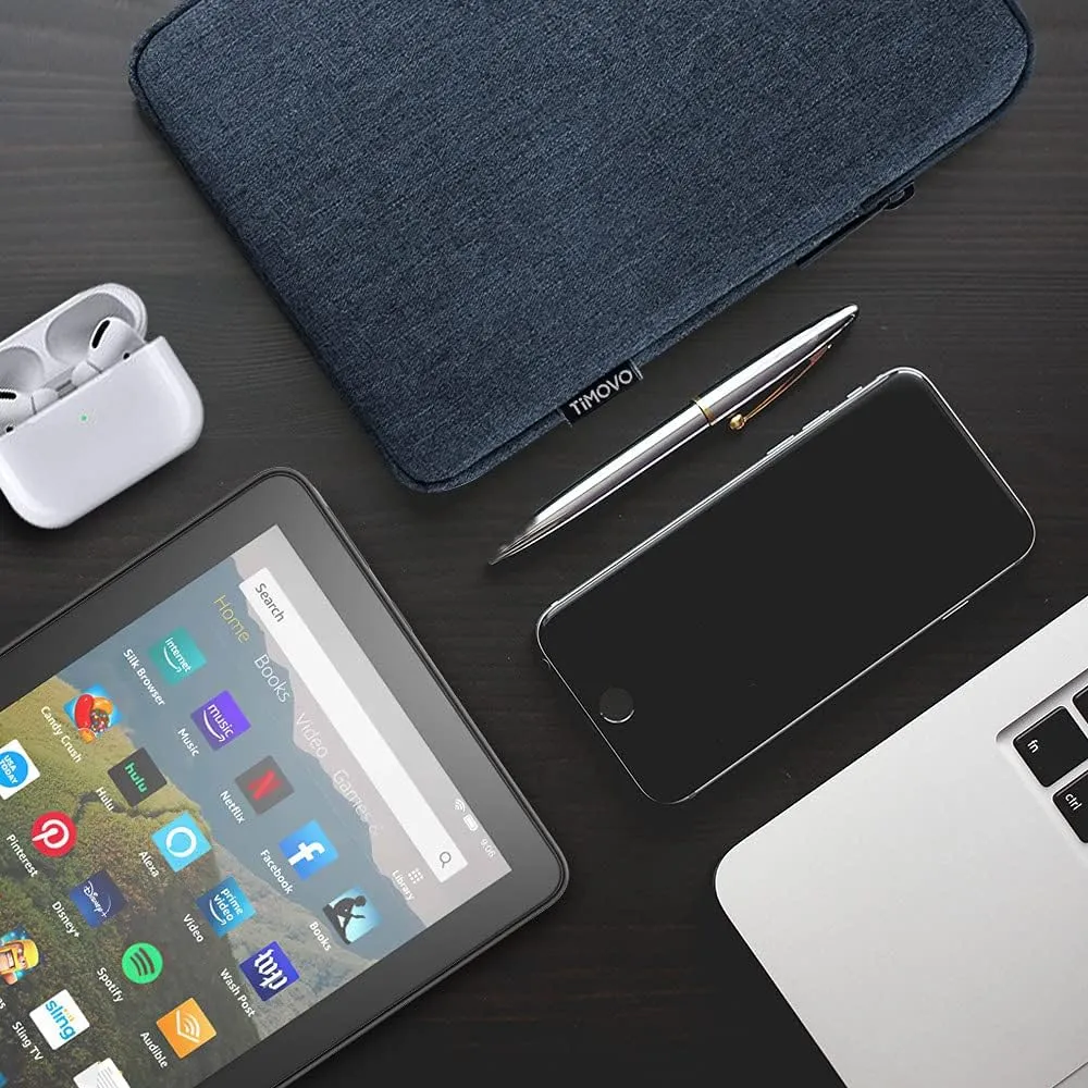 TiMOVO Custodia per Tablet 8-9 Pollici con Tasche, Grigio Siderale - immagine 7