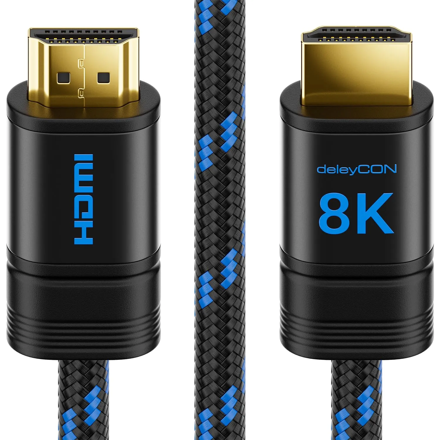 deleyCON 4m HDMI 2.1b Cable 8K 48G Ultra High Speed 8K@60Hz - immagine 1