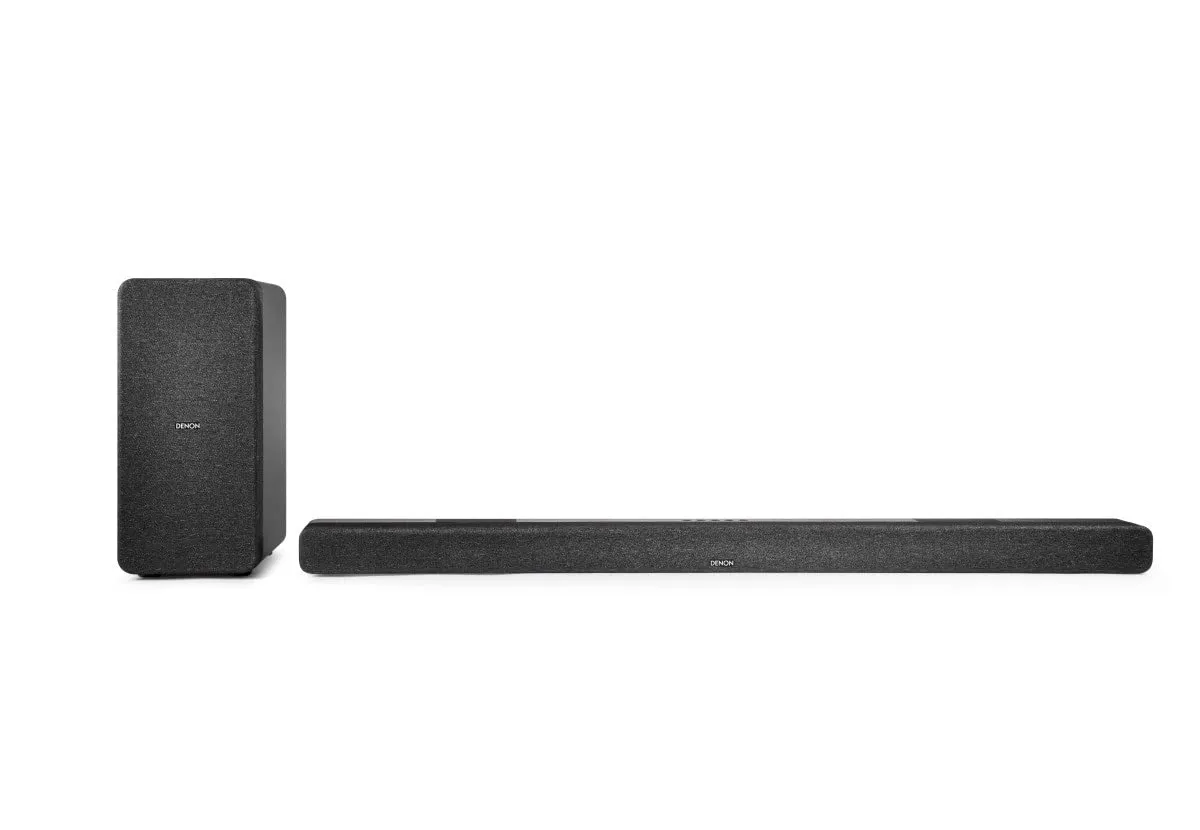 Denon DHT-S517 Soundbar 3.1.2 Dolby Atmos con Subwoofer Wireless, HDMI eARC e Bluetooth, Nero - immagine 3