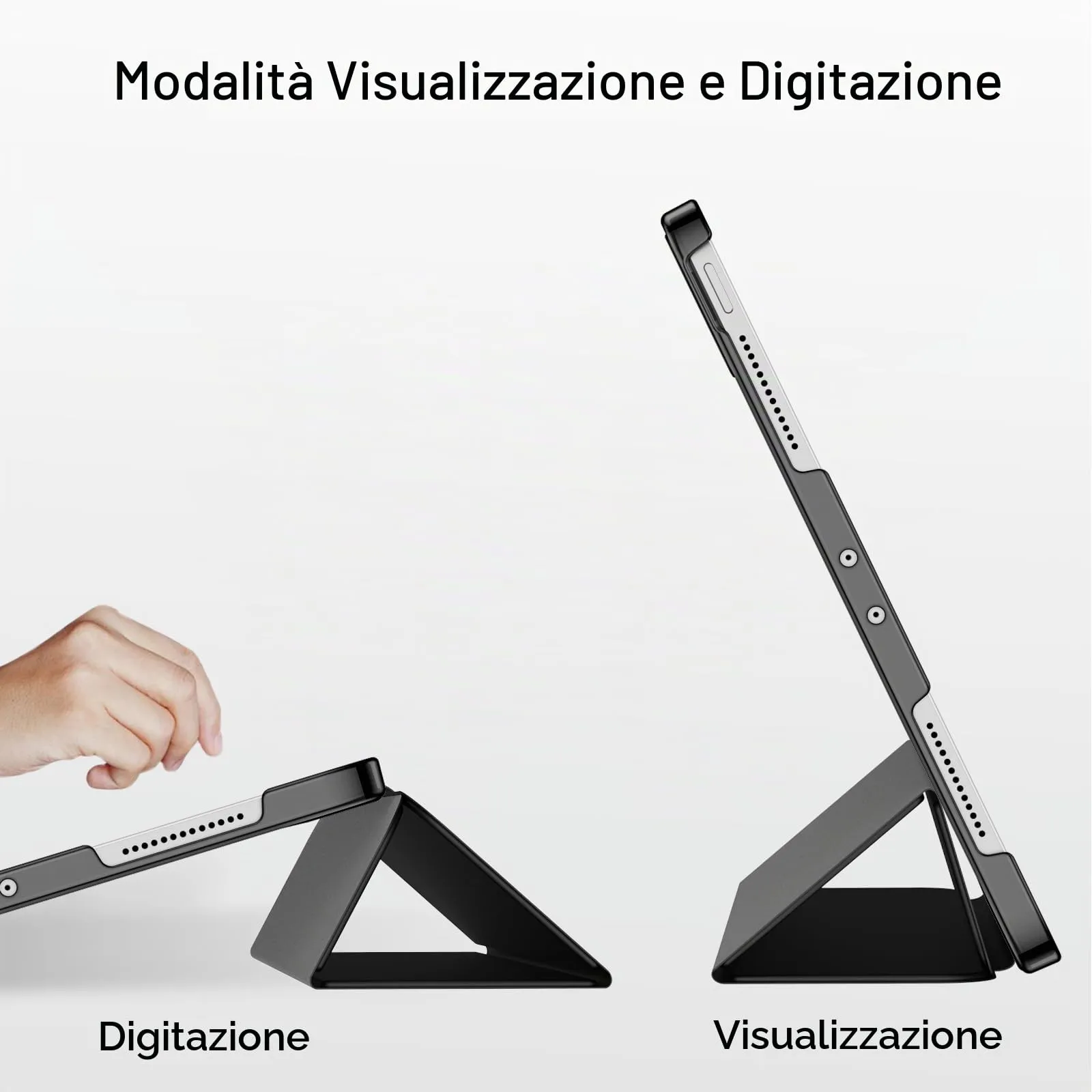 JETech Custodia per iPad Pro 11" (2018-2022), Nero - immagine 5