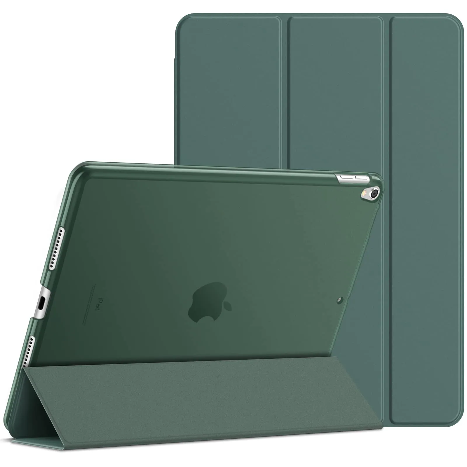 JETech Custodia per iPad Pro 10,5" (2017) e iPad Air 3 (2019), Verde Nebbioso - immagine 1