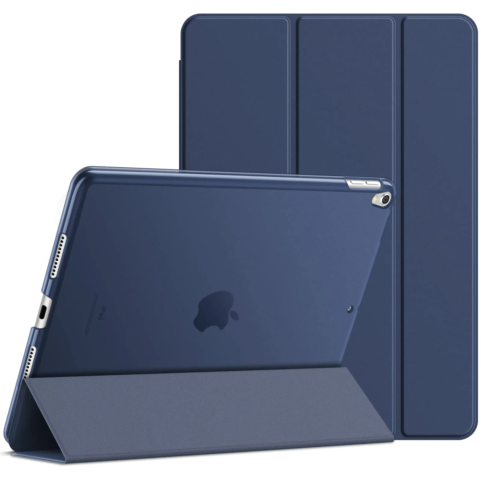JETech Custodia per iPad Pro 10,5" (2017) e iPad Air 3ª Gen (2019), Navy - immagine 1