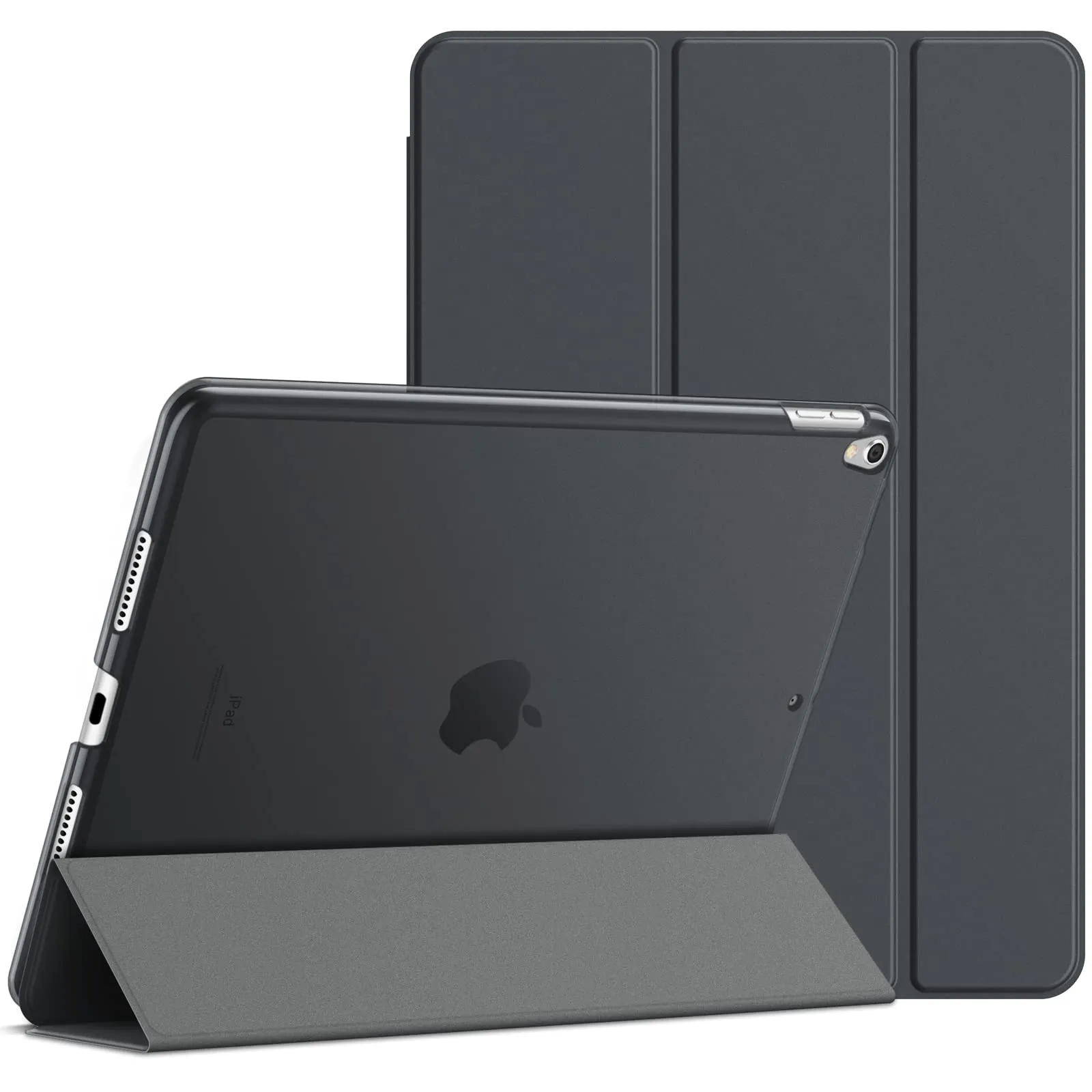 JETech Custodia per iPad Pro 10,5" (2017) e iPad Air 3ª Gen (2019), Grigio Scuro - immagine 1