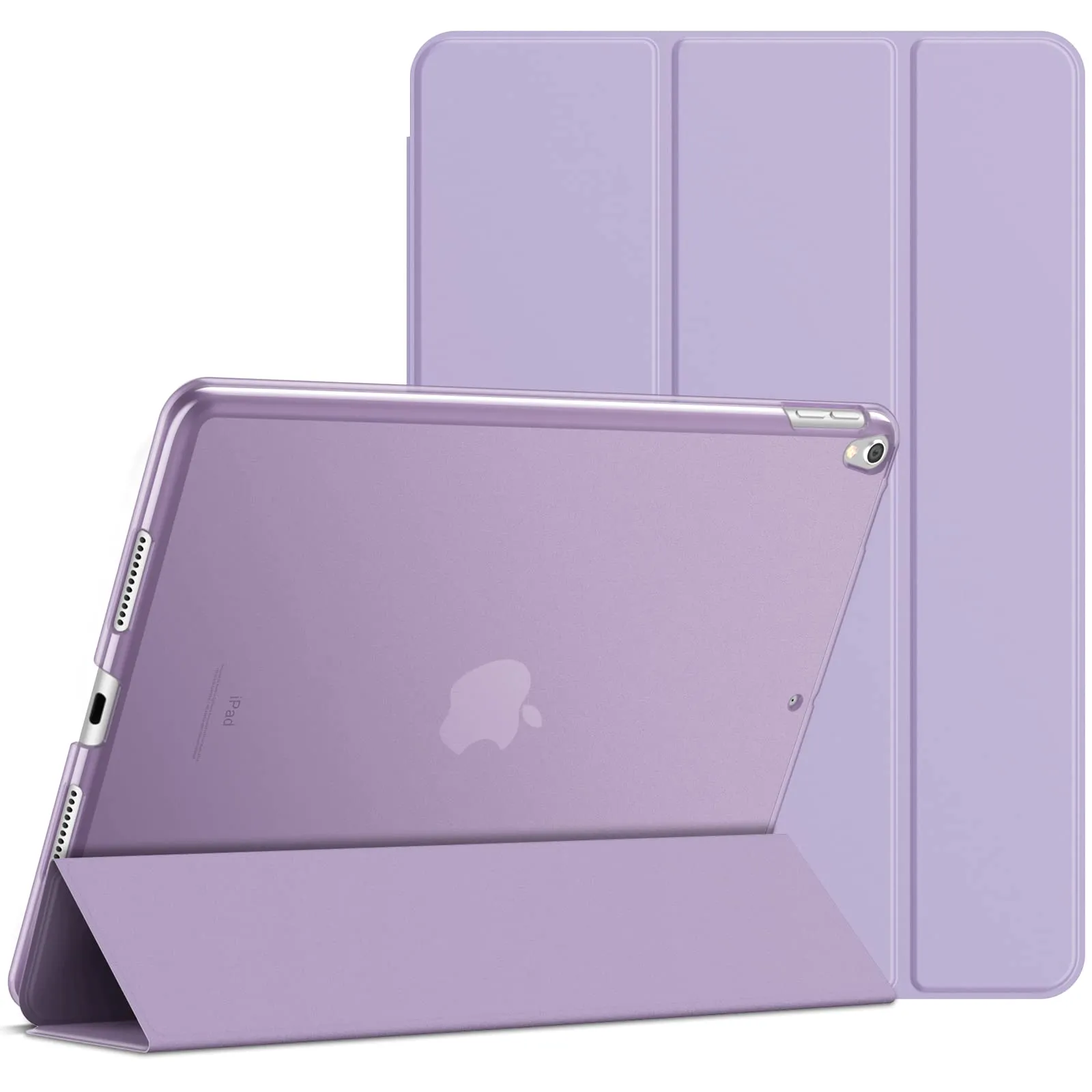JETech Custodia per iPad Pro 10,5" 2017 e iPad Air 3ª Gen 2019, Viola Chiaro - immagine 1