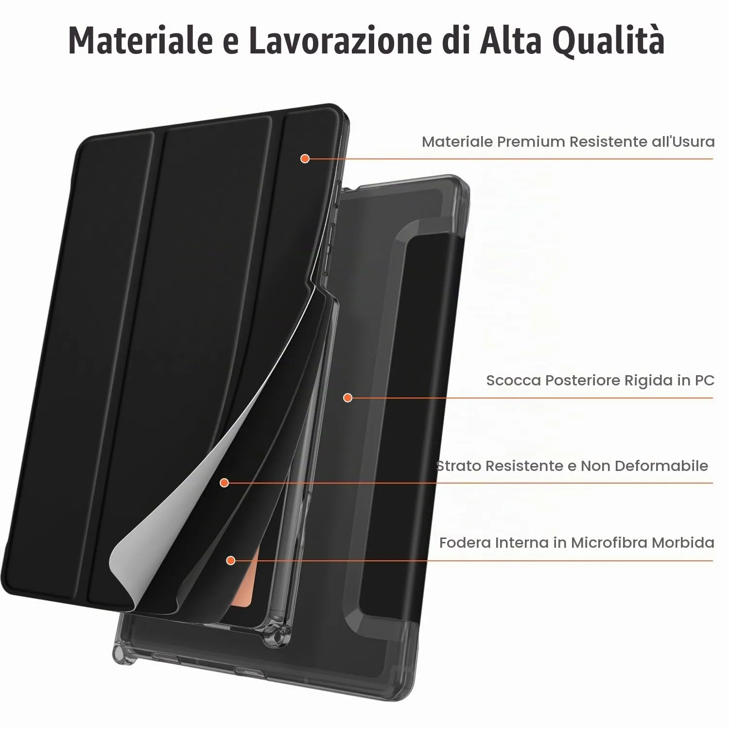 FINTIE Cover per Samsung Galaxy Tab S6 Lite 10.4 Pollici (2020/2022/2024) - immagine 8