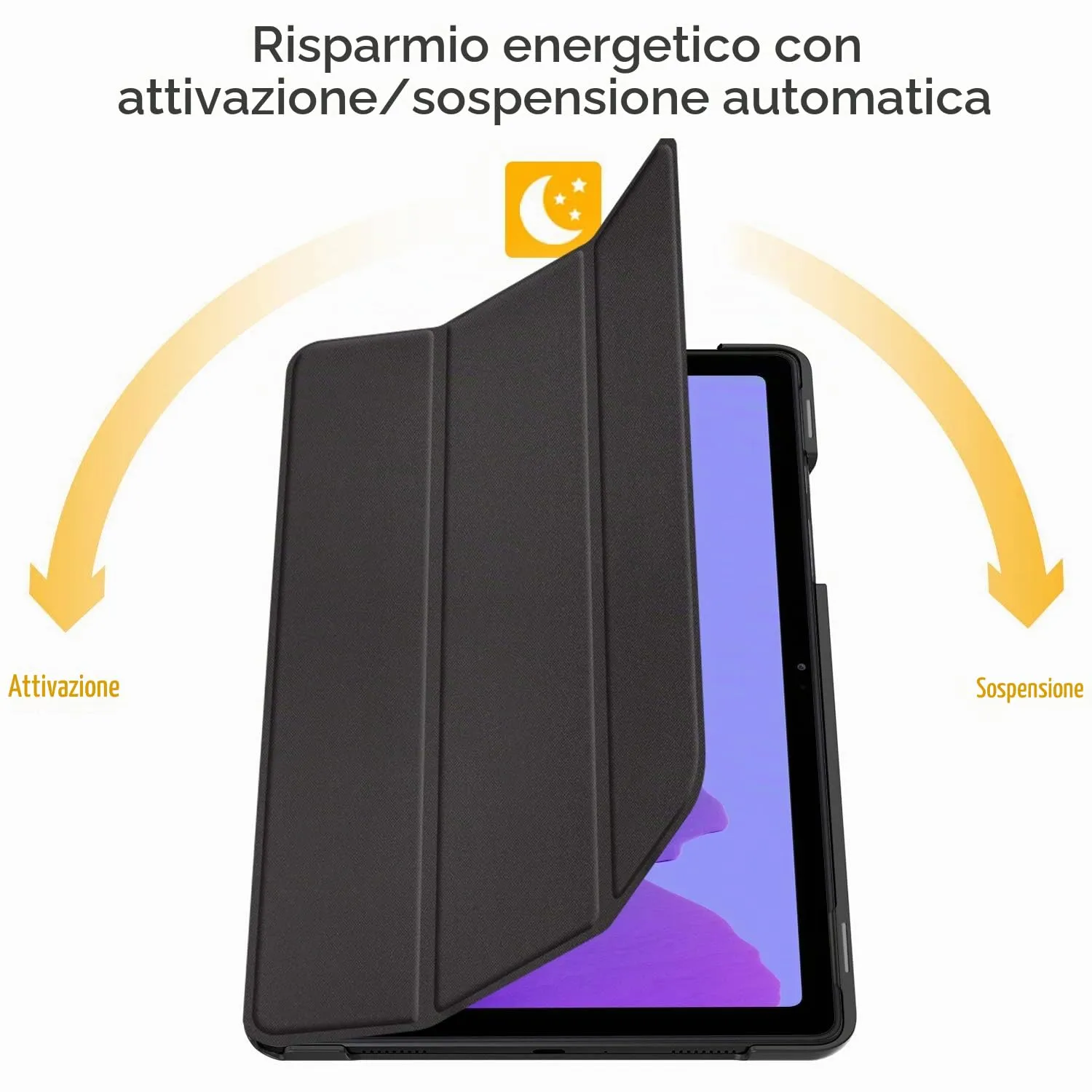EasyAcc Custodia Cover per Samsung Galaxy Tab A7 10.4 2020/2022 - immagine 3