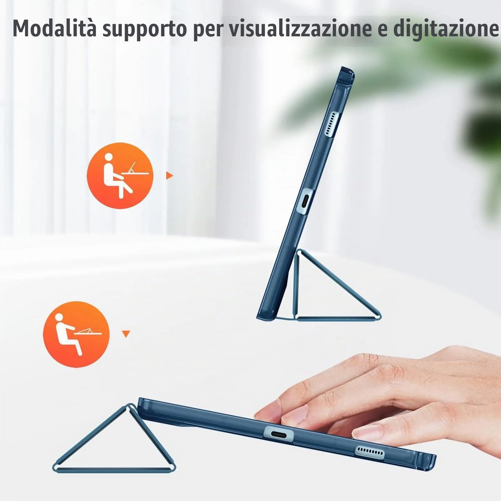 FINTIE Cover per Samsung Galaxy Tab S6 Lite 10.4 Pollici (2020/2022/2024) - immagine 4