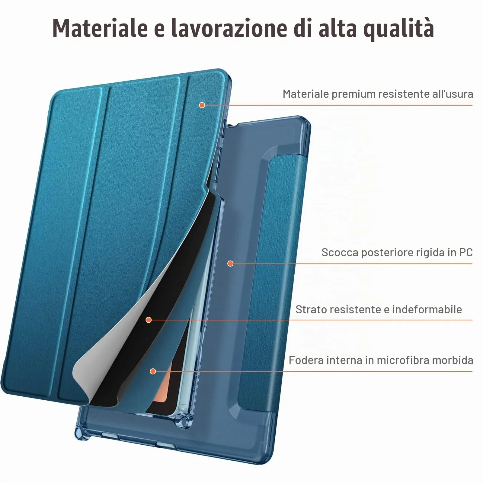 FINTIE Cover per Samsung Galaxy Tab S6 Lite 10.4 Pollici (2020/2022/2024) - immagine 8