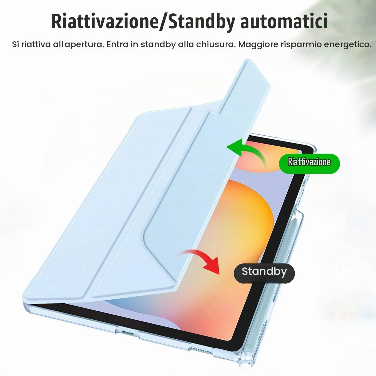FINTIE Cover per Samsung Galaxy Tab S6 Lite 10.4 Pollici (2024/2022/2020) - immagine 3