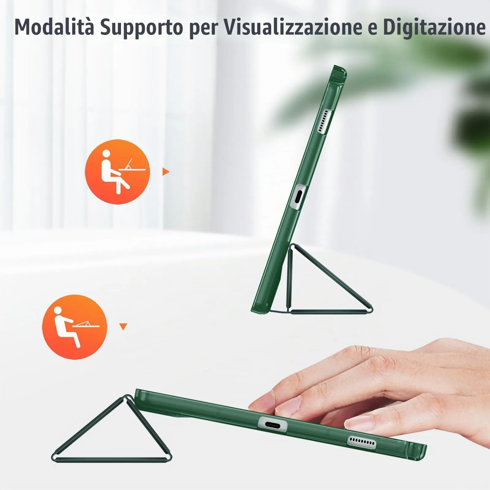 FINTIE Cover per Samsung Galaxy Tab S6 Lite 10.4 Pollici (2020/2022/2024) - immagine 4