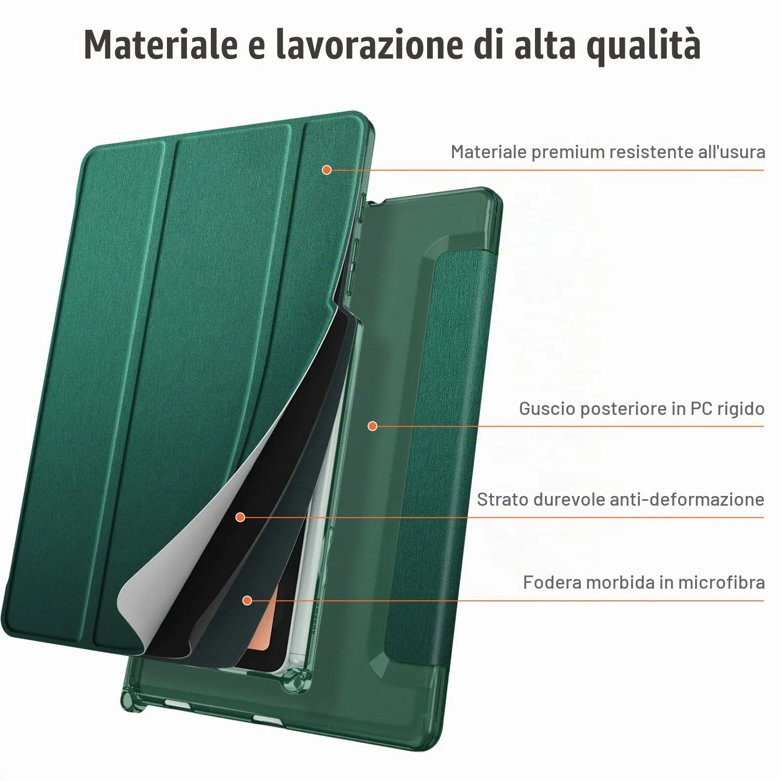 FINTIE Cover per Samsung Galaxy Tab S6 Lite 10.4 Pollici (2020/2022/2024) - immagine 8