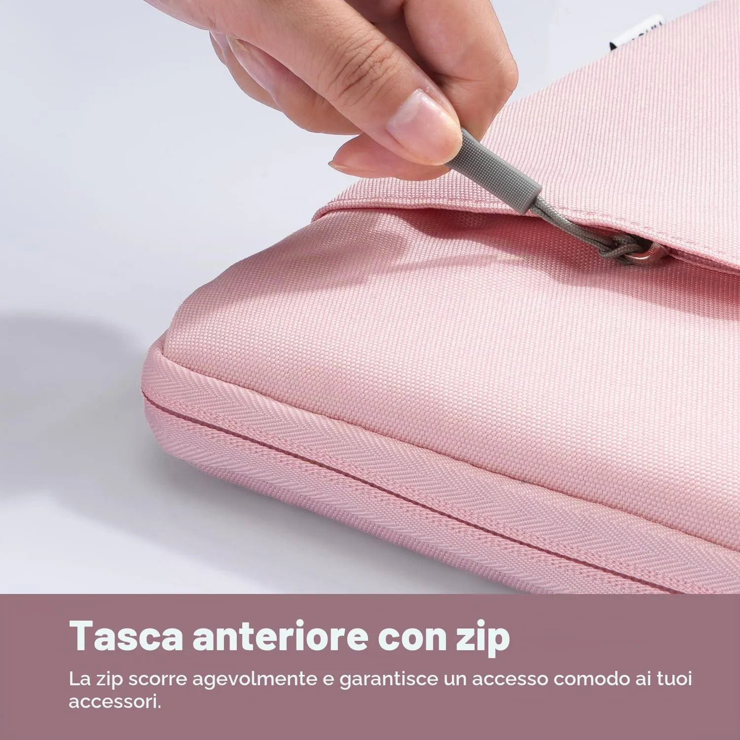 TiMOVO Custodia per Tablet 9-11", Rosa - immagine 3