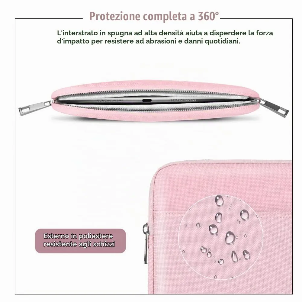 TiMOVO Custodia per Tablet 9-11", Rosa - immagine 5