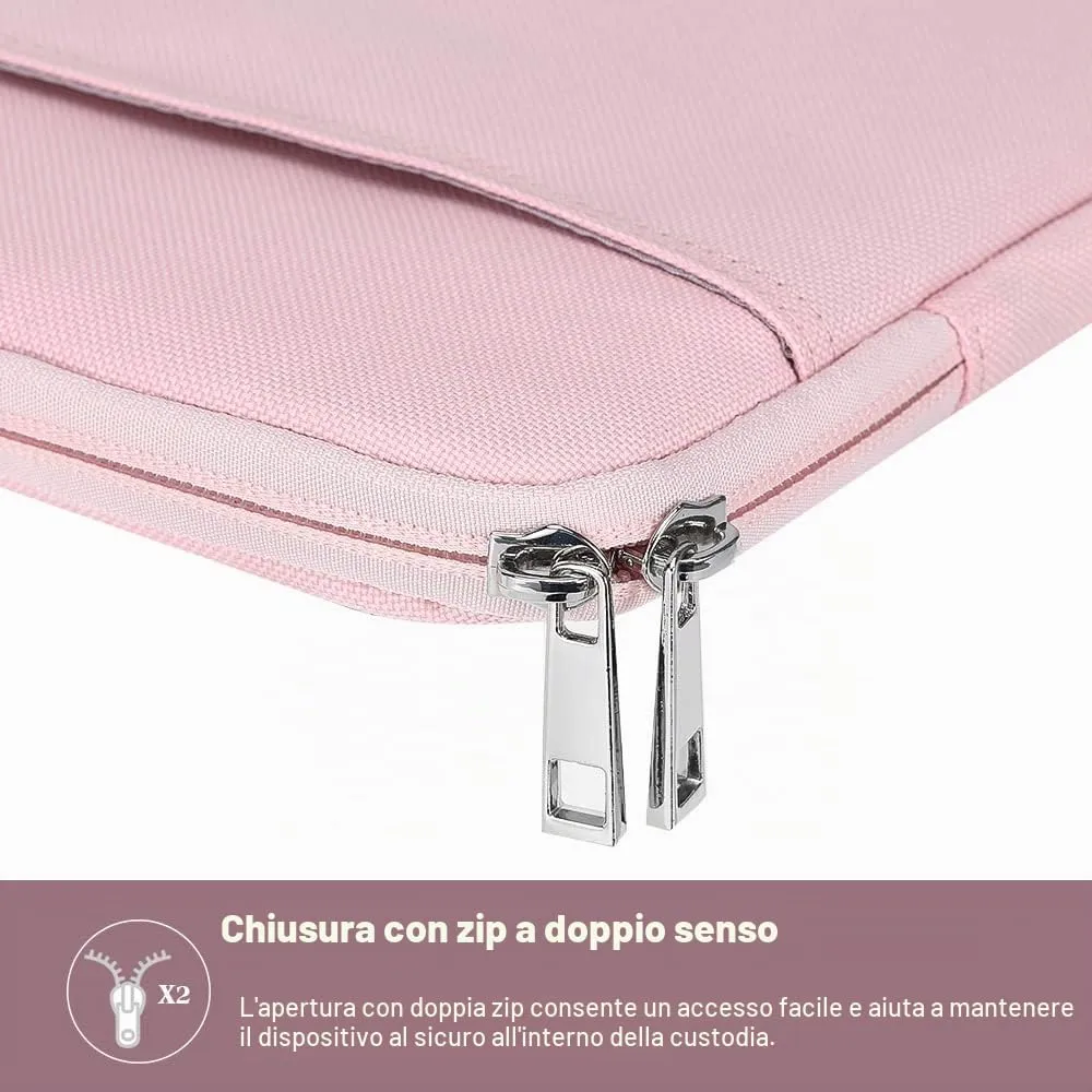 TiMOVO Custodia per Tablet 9-11", Rosa - immagine 9