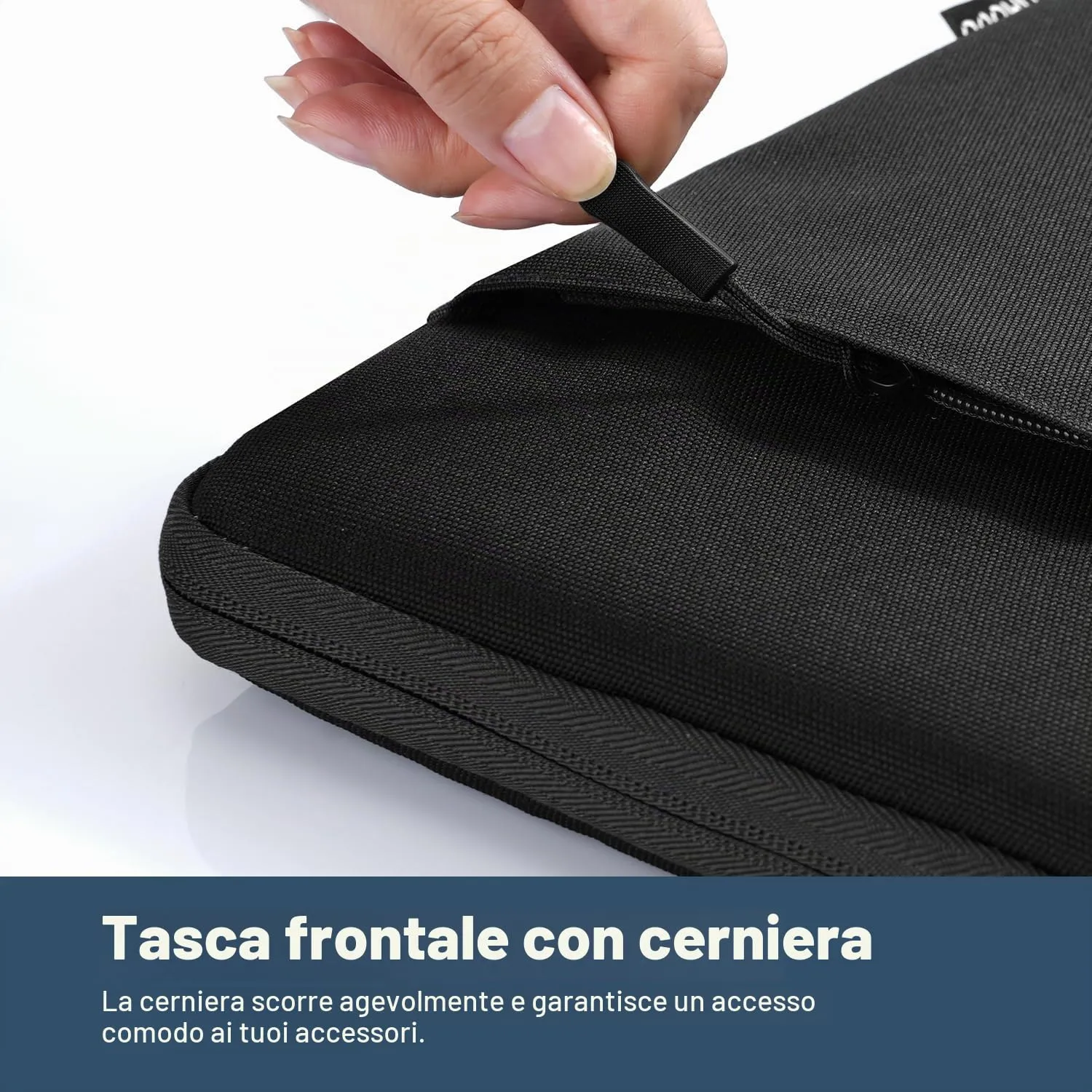 TiMOVO Custodia per Tablet 9-11", Nero - immagine 3
