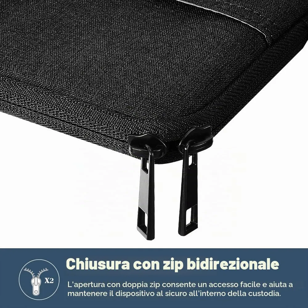 TiMOVO Custodia per Tablet 9-11", Nero - immagine 9