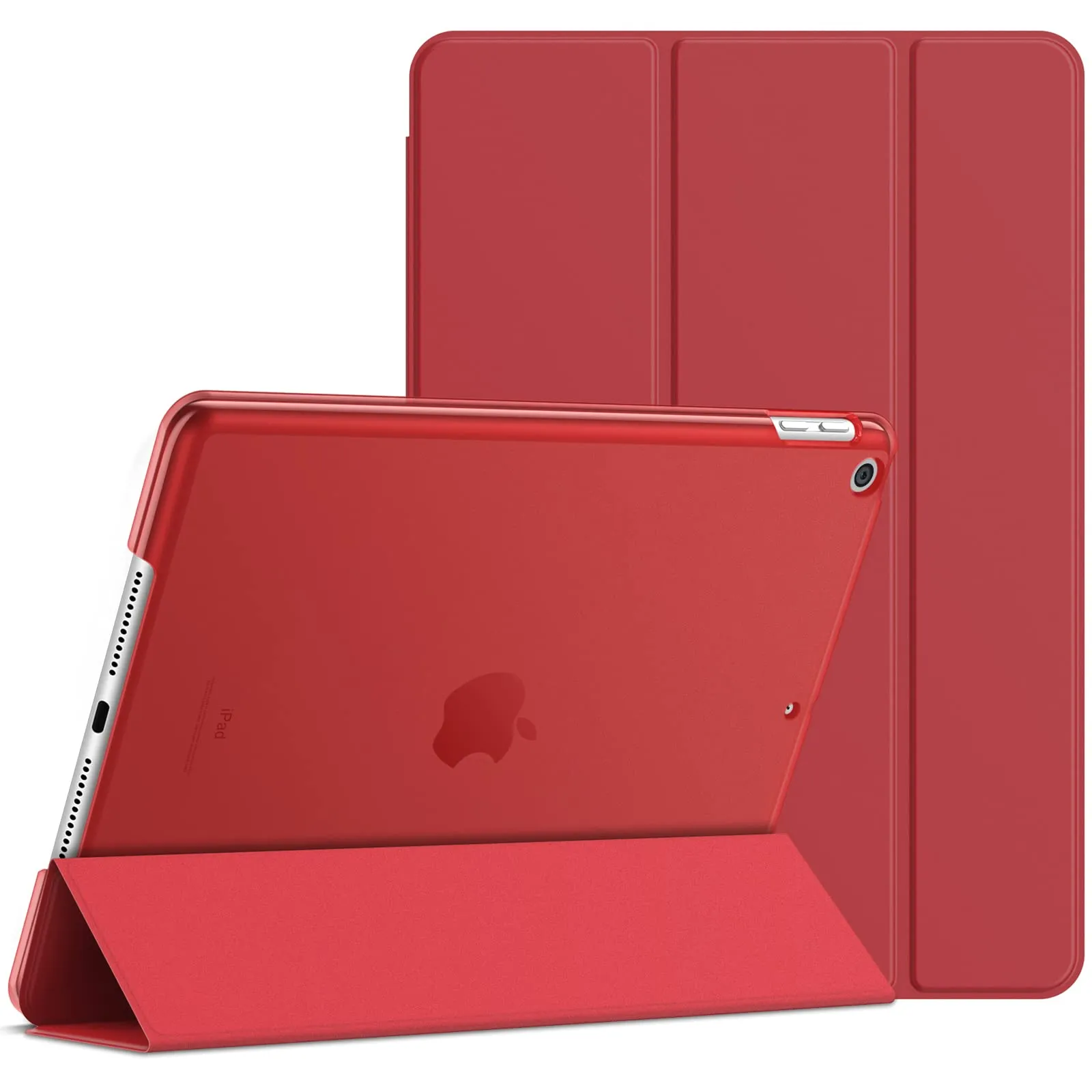 JETech Custodia per iPad 6ª/5ª Gen 9,7" (2018/2017), Rosso - immagine 1