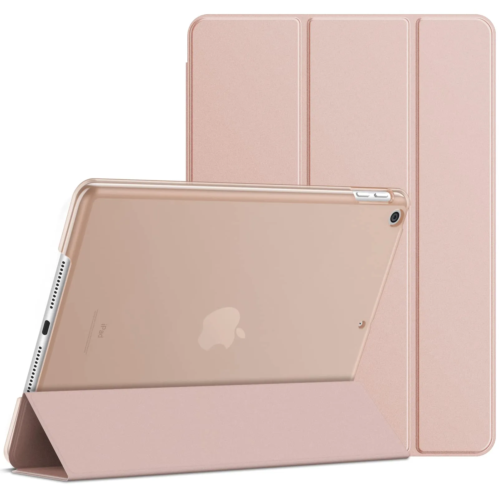JETech Custodia per iPad 6ª/5ª Gen 9,7" (2018/2017) - Oro Rosa - immagine 1