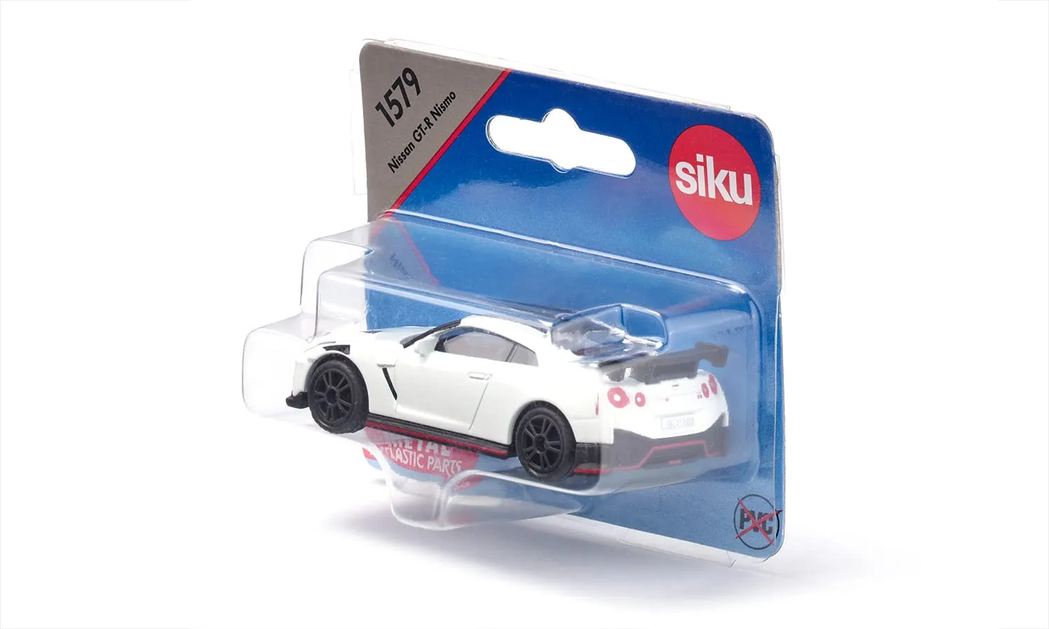Siku 1579 Nissan GT-R Nismo, Nero/Bianco - immagine 6