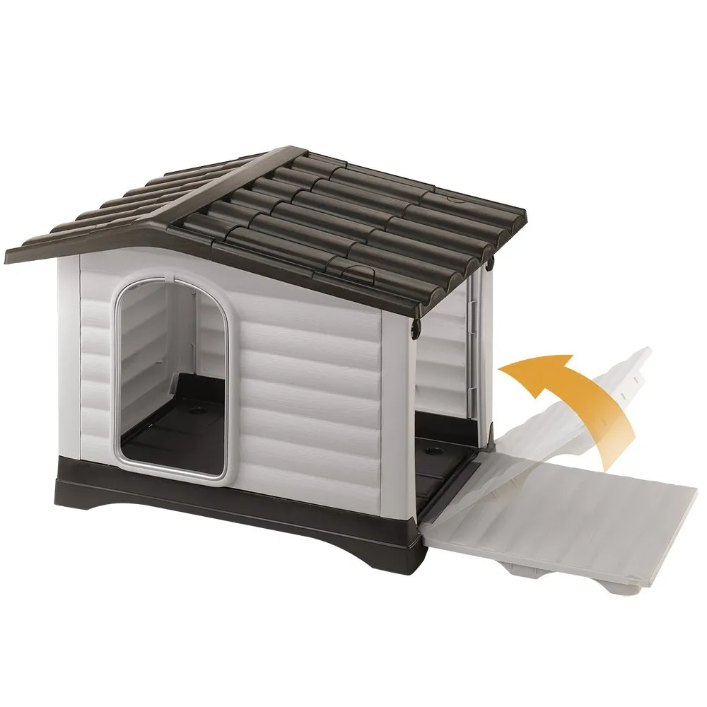 Ferplast Dogvilla 110 Casetta per Cani, 111 x 84 x 79 cm - immagine 4