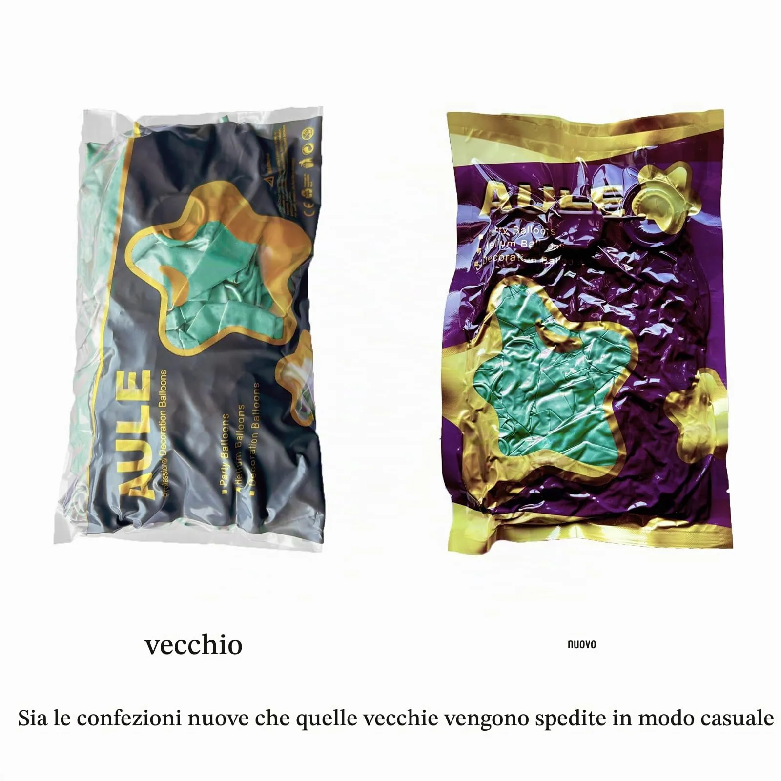 AULE Kit Arco Palloncini 100 Pezzi Verde Turchese con Coriandoli e Ghirlanda - immagine 6