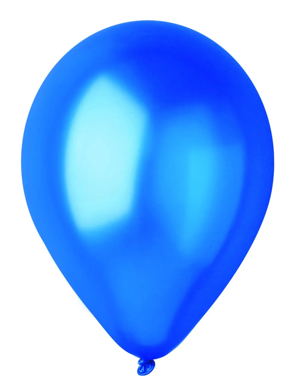 Ciao Busta 100 palloncini perlati in lattice naturale G120 (Ø 33cm / 13"), blu perlato - immagine 1