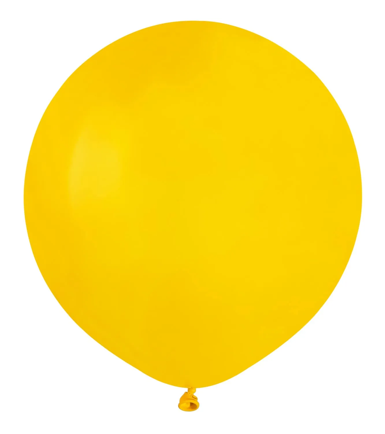 Ciao Busta 25 Palloncini in Lattice Naturale G150 (Ø 48cm / 19"), Giallo - immagine 1