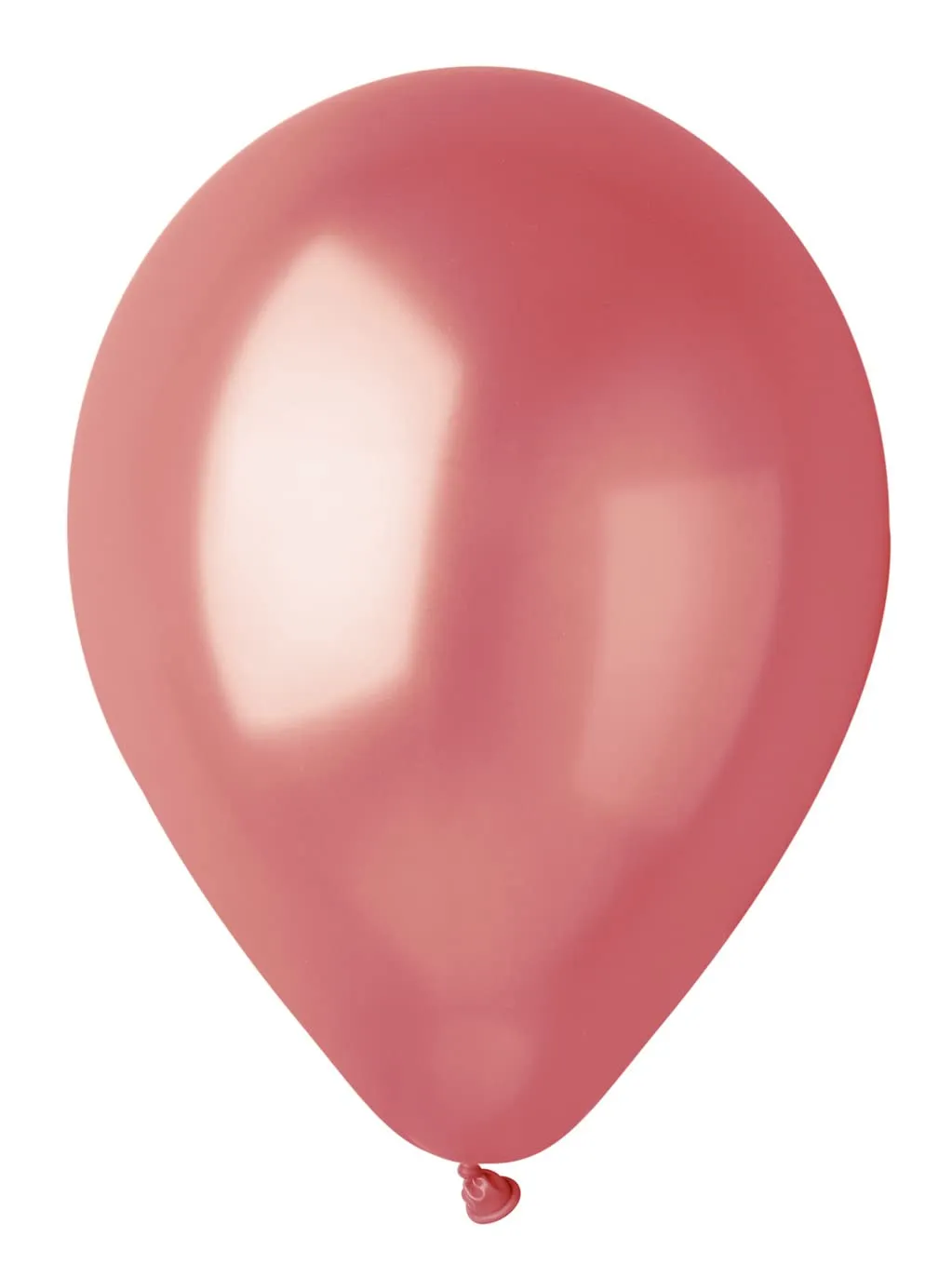 Ciao Busta 100 palloncini perlati in lattice naturale G120 (Ø 33cm / 13"), oro rosa perlato - immagine 1