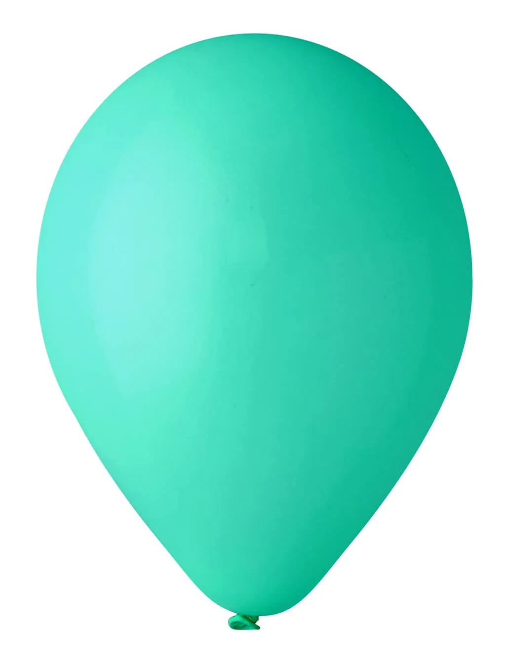 Ciao 100 palloncini in lattice naturale G120 (Ø 33cm / 13"), verde turchese - immagine 1