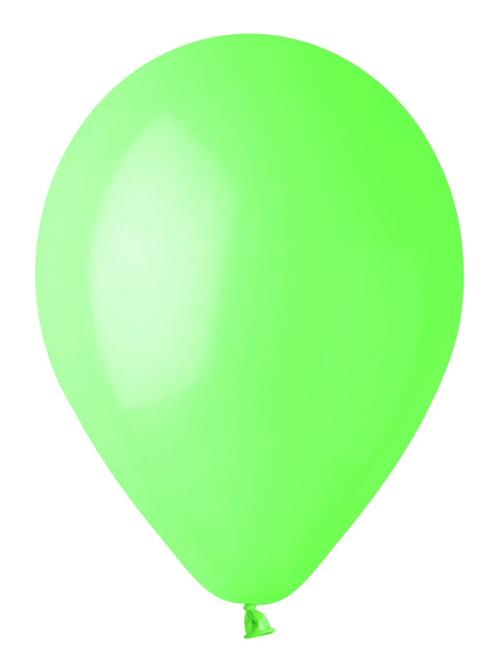 Ciao Palloncini in Lattice Naturale G120 (33cm / 13"), Verde Menta Pastello, 100 Pezzi - immagine 1