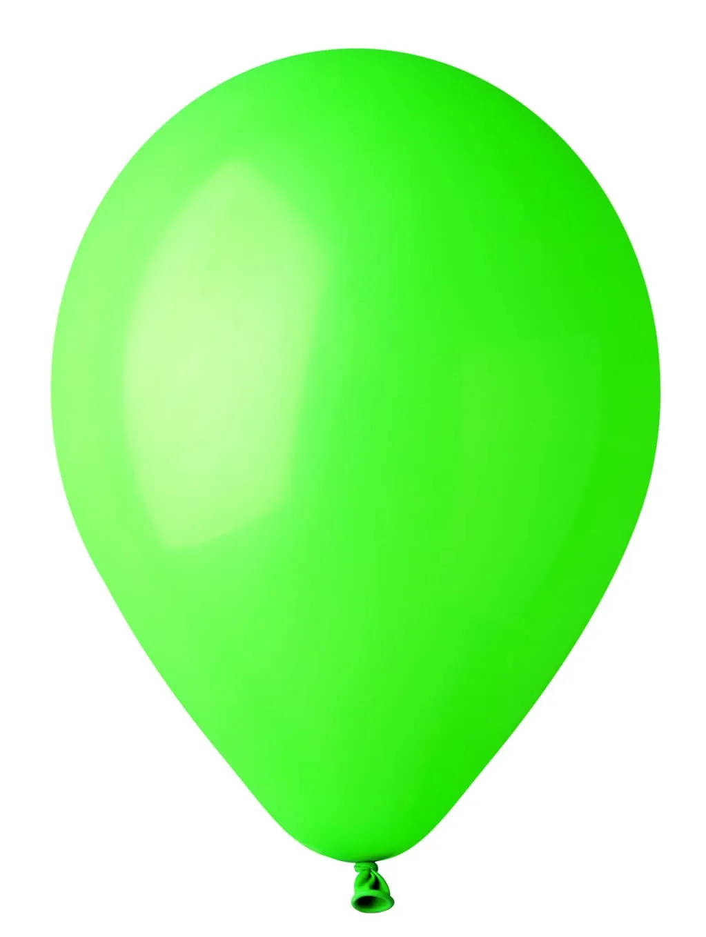 Ciao Busta 100 palloncini in lattice naturale G120 (Ø 33cm / 13"), verde - immagine 1
