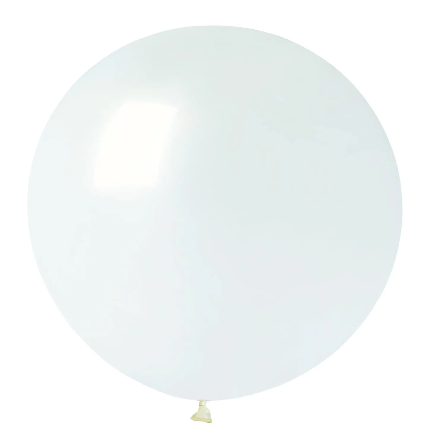 Ciao Busta 10 Maxi Palloncini in Lattice Naturale G40 (Ø 100cm / 40"), Trasparente - immagine 1