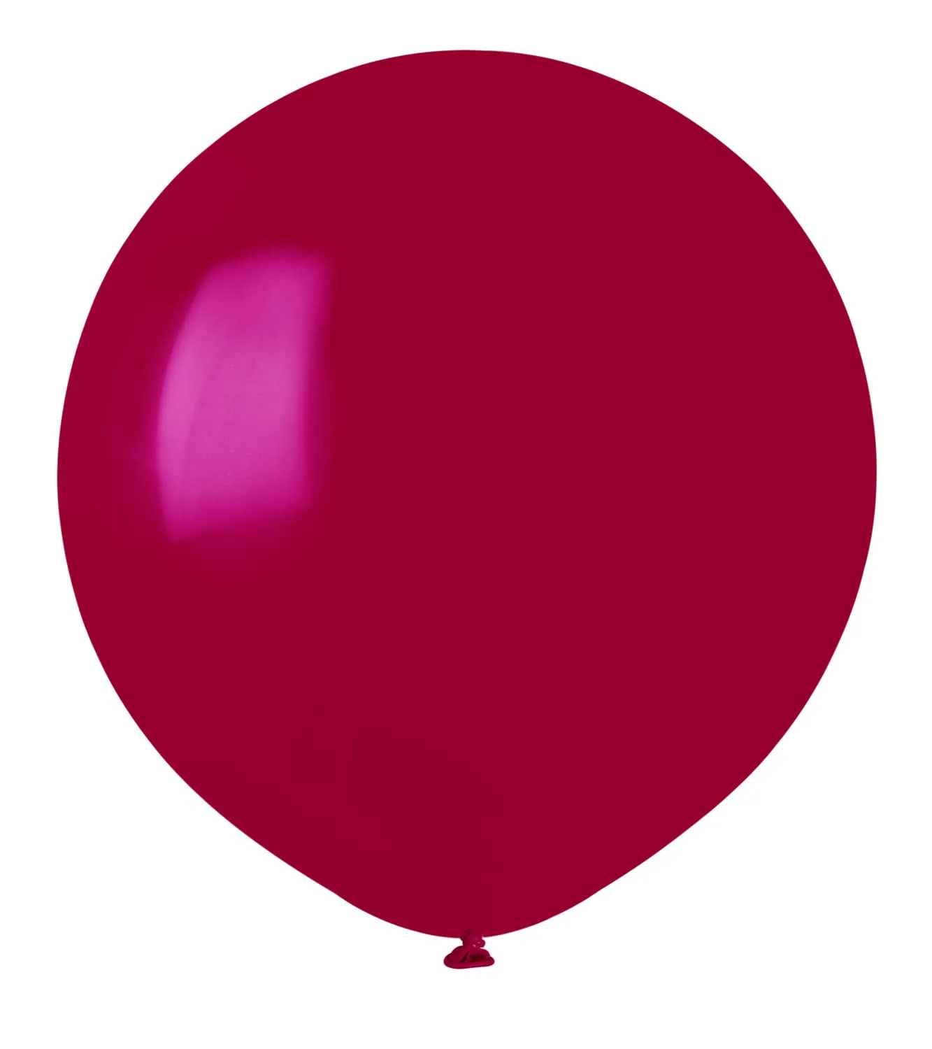 Ciao 25 Palloncini in lattice naturale G150 (Ø 48cm / 19"), rosso borgogna - immagine 1