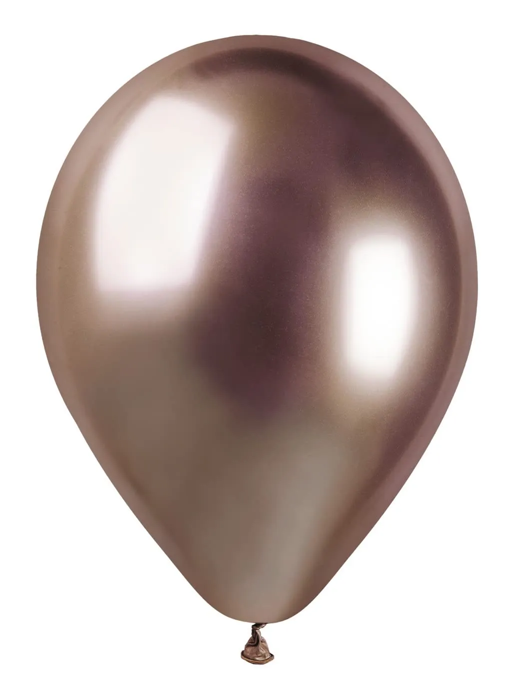 Ciao 50 palloncini metallizzati in lattice naturale G120 (Ø 33cm / 13"), oro rosa metallizzato - immagine 1