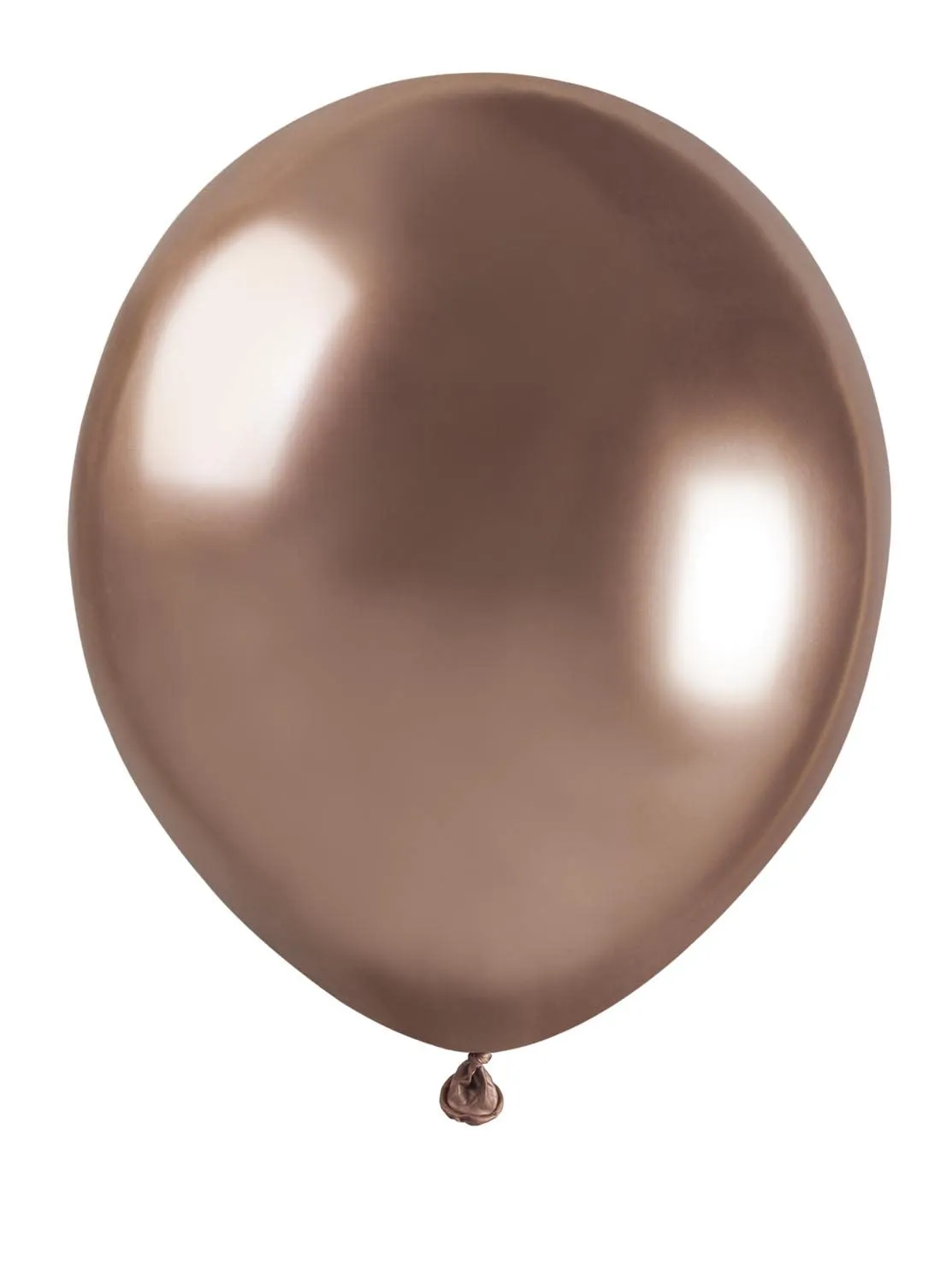 Ciao 100 Palloncini Metallizzati in Lattice A50 (13cm / 5"), Oro Rosa Metallizzato - immagine 1