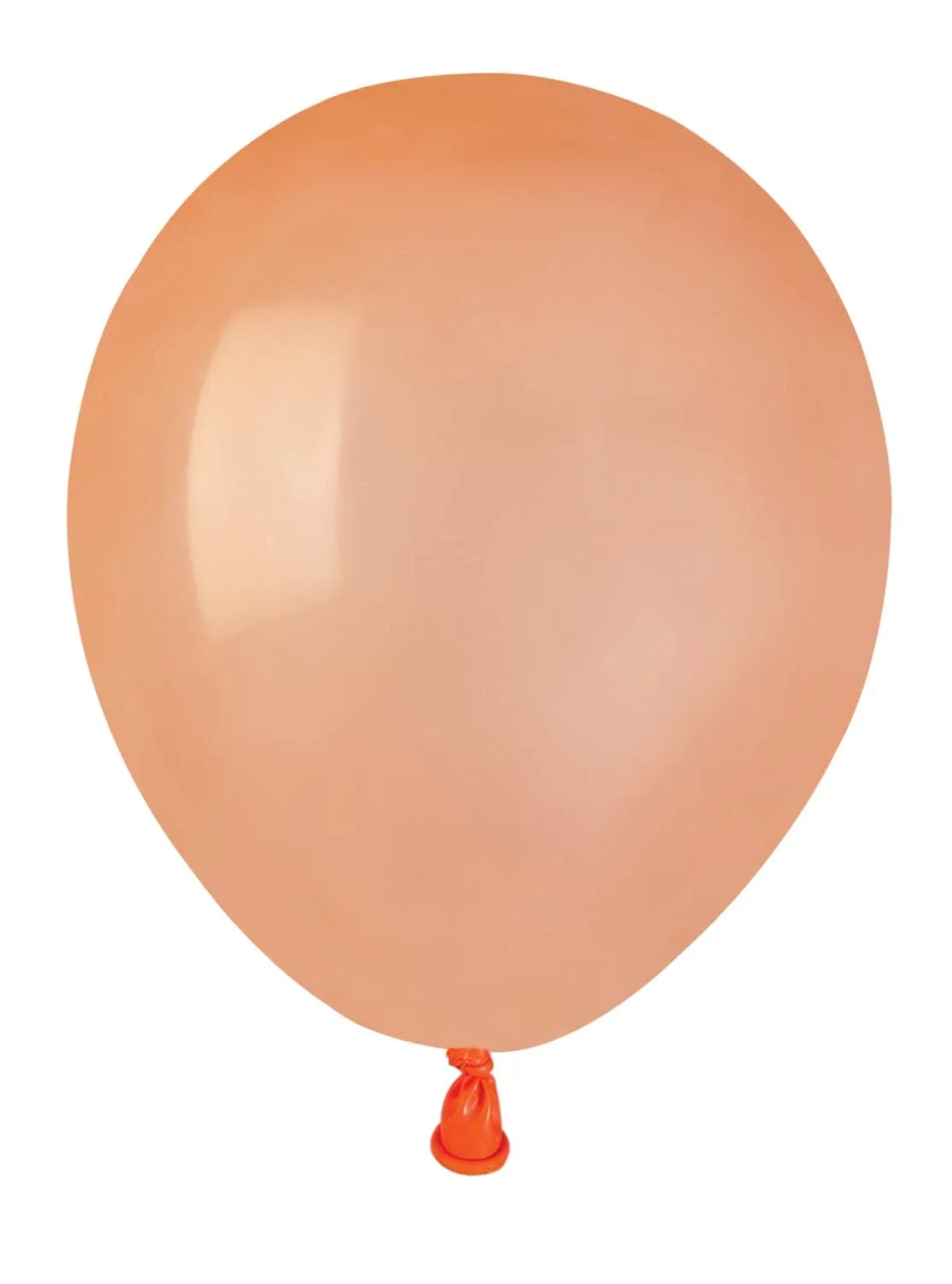 Ciao 100 Palloncini in Lattice Naturale A50 (13cm / 5"), Rosa Pesca - immagine 1