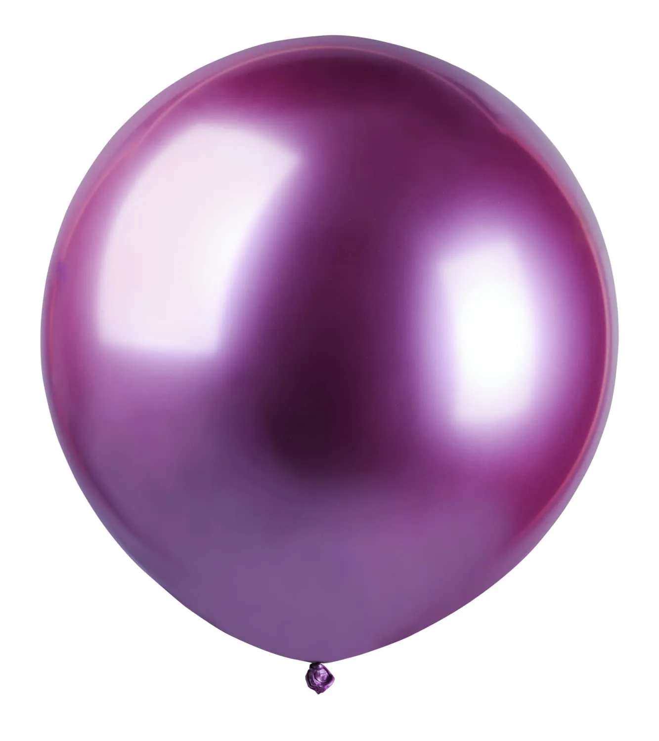 Ciao Palloncini in Lattice Metallizzato G150 (Ø 48cm), Rosa Metallizzato, 25 Pezzi - immagine 1