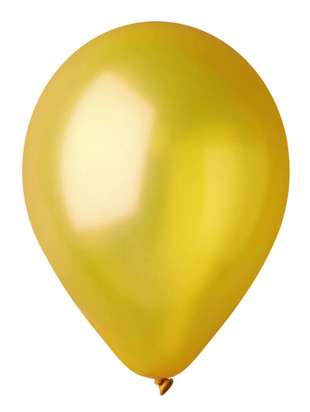 Ciao Busta 100 palloncini perlati in lattice naturale G120 (Ø 33cm / 13"), oro perlato - immagine 1